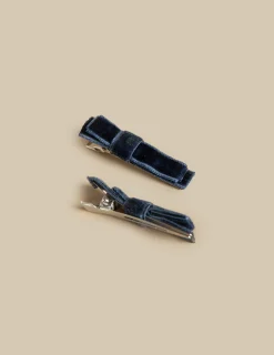 Store 2 LAZOS TERCIPELO AZUL Accesorios De Pelo