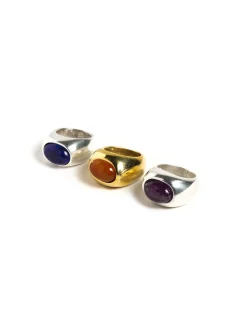 Fashion ANILLO OVALO LAPISLAZULI Anillos