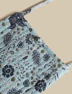 Cheap BANDOLERA FLOR HOJA AZUL Bolsos|Bolsos Y Bandoleras