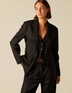 Discount BLAZER CHALECO RAYA BRILLO Blazers
