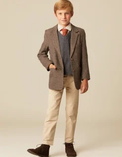 Best BLAZER ESPIGA MARRÓN RY AZUL Ropa De Abrigo|Blazers