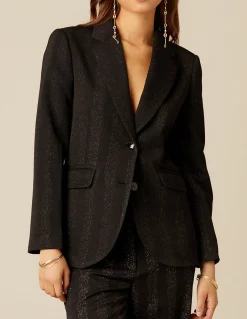 Best BLAZER NEGRO RAYA BRILLO Blazers