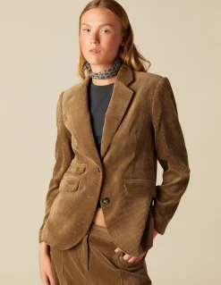 Best BLAZER PANA MARRÓN Blazers