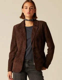 Hot BLAZER SERRAJE MARRÓN Blazers
