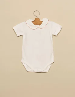 Cheap Body cuello bebé pespuntes Bodies
