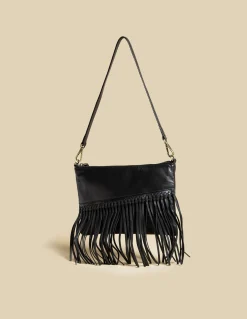 New BOLSO FLECOS NEGRO Bolsos|Bolsos
