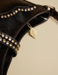 New BOLSO TACHAS NEGRO Bolsos