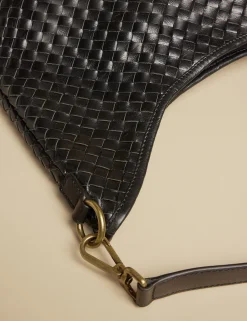 Best Sale BOLSO TRENZADO NEGRO Bolsos