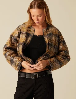 Best BOMBER LENTEJUELAS Ropa De Abrigo