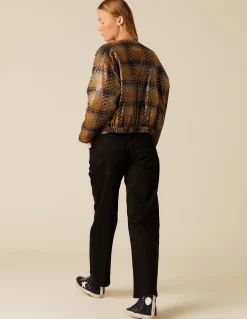 Best BOMBER LENTEJUELAS Ropa De Abrigo