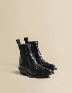 Fashion BOTÍN COWBOY NEGRO Zapatos