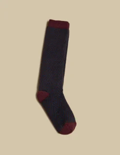 Cheap CALCETIN ESPIGA AZUL Calcetines|Calcetines