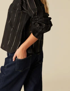 Best Sale CAMISA ANTRACITA LUREX Camisas
