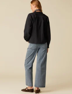 Cheap CAMISA ANTRACITA TIRA ENCAJE Camisas