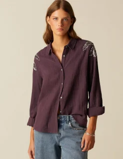 Online CAMISA PALMERA BEADS Camisas