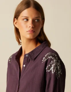 Online CAMISA PALMERA BEADS Camisas