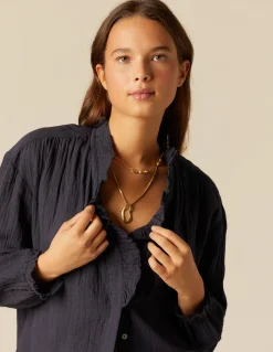 Hot CAMISA PERKINS AZUL Camisas