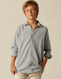 Shop CAMISA RAYA AZUL Camisas