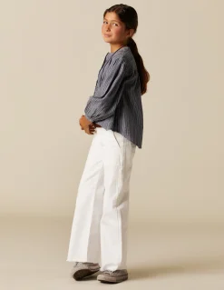 Cheap CAMISA RAYA AZUL LUREX Camisas