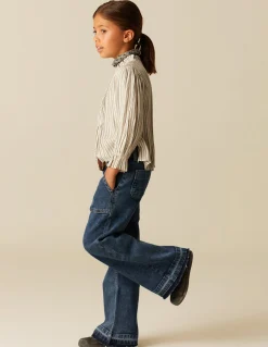 Shop CAMISA RAYA AZUL MOSTAZA Camisas