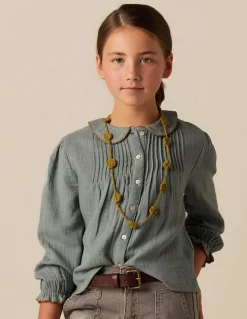 Discount CAMISA VERDE PESPUNTE MOSTAZA Camisas