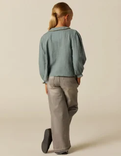 Clearance CAMISA VERDE PESPUNTE MOSTAZA Camisas