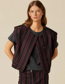 Shop CHALECO NEGRO RAYA Chalecos
