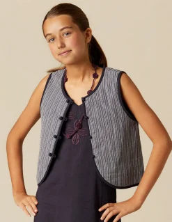 Store CHALECO RAYA AZUL LUREX Chalecos