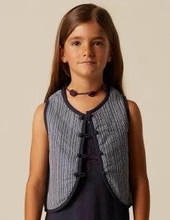 Store CHALECO RAYA AZUL LUREX Chalecos