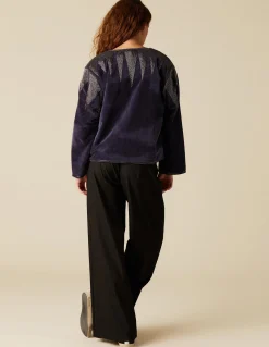 Shop CHAQUETA BEADS TERCIOPELO Ropa De Abrigo