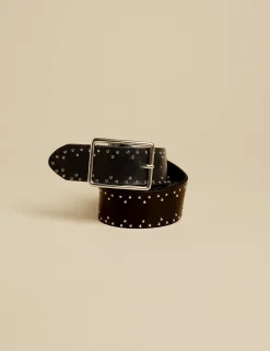 Clearance CINTURÓN ZIG ZAG NEGRO Cinturones