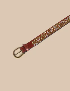 Store CINTURON MARRON TACHAS ROCK Cinturones