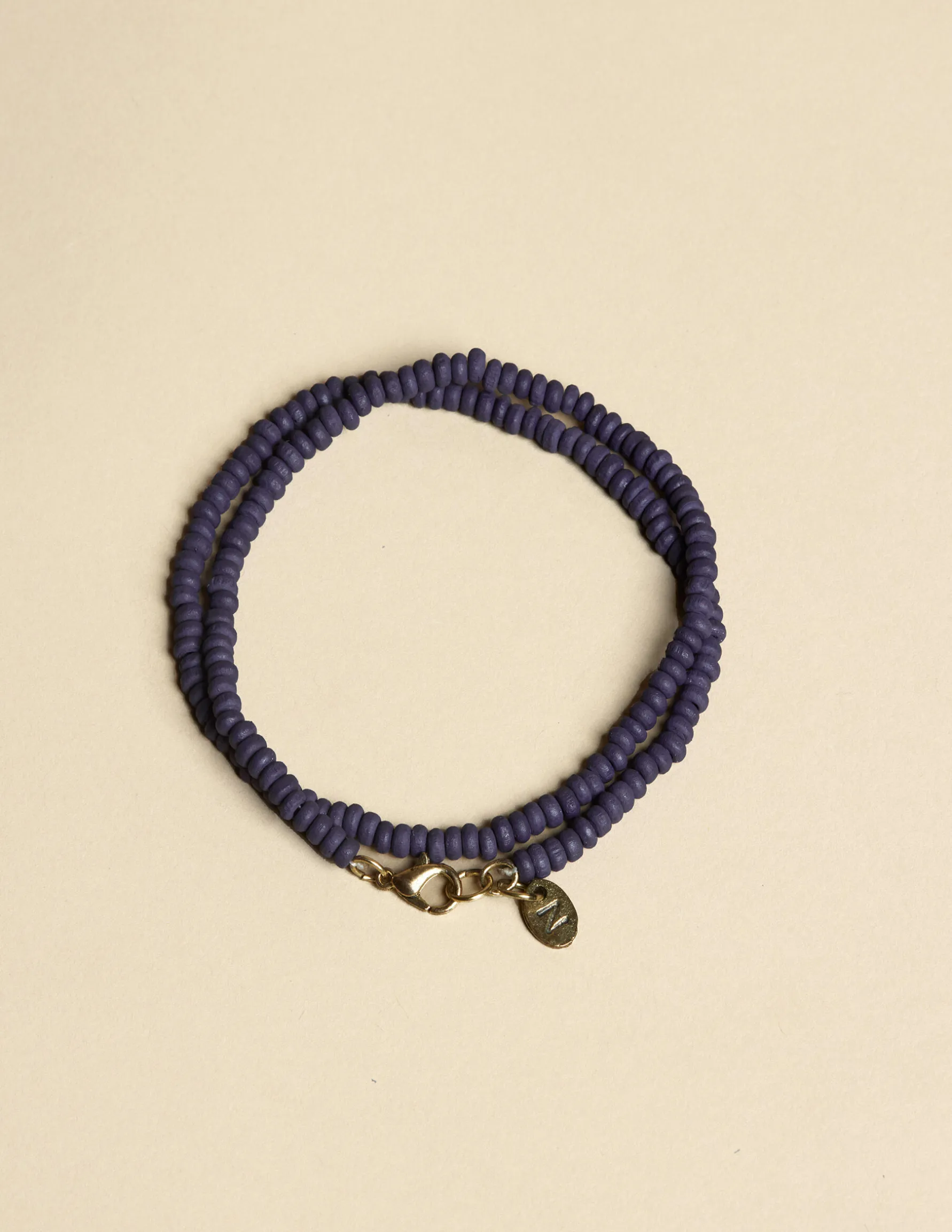 Sale COLLAR CORTO MADERA MORA Collares|Collares