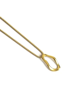 Shop COLLAR CURVA DORADO Collares Y Gargantillas