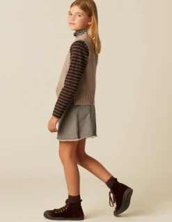 Outlet FALDA VAQUERA GRIS Denim|Faldas