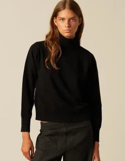 Sale JERSEY CUELLO VUELTO PUNTO NEGRO Punto