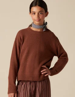 Best JERSEY PUNTO BOTONES MARRON Punto
