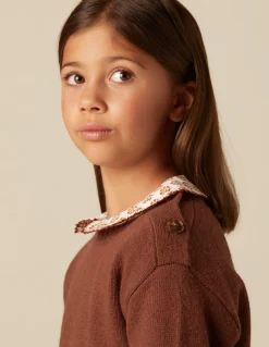 Best Sale JERSEY PUNTO BOTONES MARRON Punto
