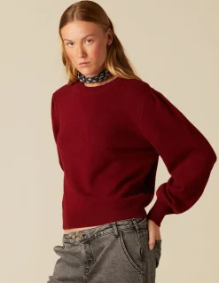 Clearance JERSEY ROJIZO MANGA FAROL Punto