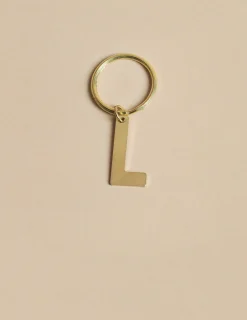 Store LLAVERO 'L' DORADO Llaveros|Llaveros