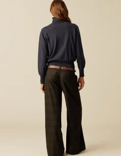 Best PANTALÓN ANCHO CUADRO Pantalones