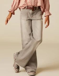 New PantalÓn bolsillos vaquero gris Denim|Pantalones
