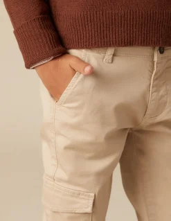 Outlet PANTALÓN CARGO LARGO Pantalones