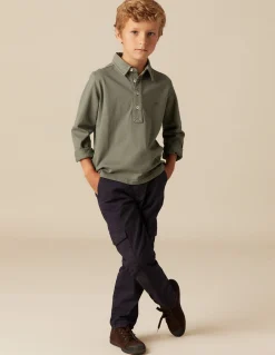 Clearance PANTALÓN CARGO LARGO AZUL Pantalones