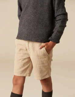 Outlet PANTALÓN CHINO CORTO PANA Pantalones