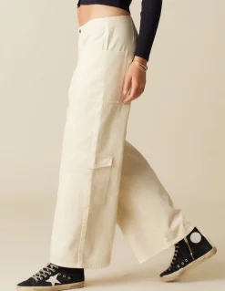 Fashion PANTALÓN CRUCE BOLSILLOS CRUDO Denim|Pantalones