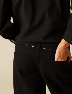 Online PANTALÓN DENIM TACHUELAS Denim|Pantalones