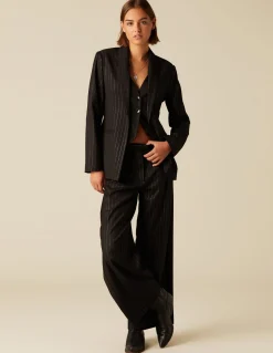 Fashion PANTALÓN DOBLE RAYA BRILO Pantalones