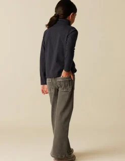 Best Sale PANTALÓN GRIS BOLSILLOS COSTURAS Denim|Pantalones