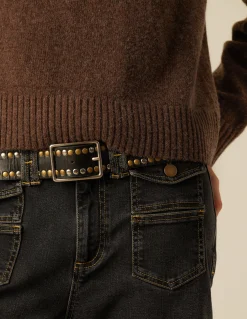 Sale PANTALÓN MIX BOLSILLOS ANTRACITA Denim|Pantalones